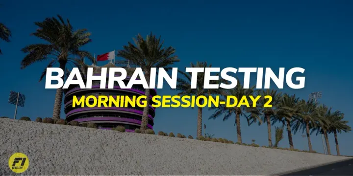 Bahrain F1 Testing 2023 - Day 2 (Morning Session)