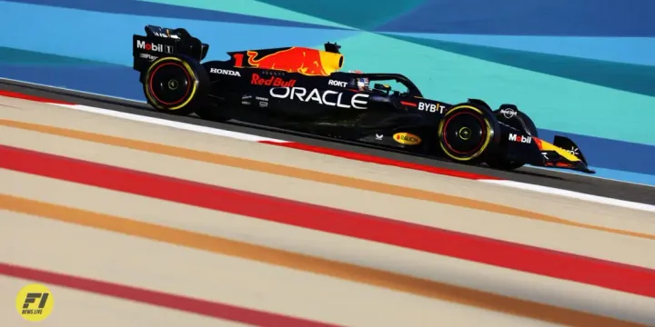 Max Verstappen in the 2023 Pre-Season Testing in Bahrain