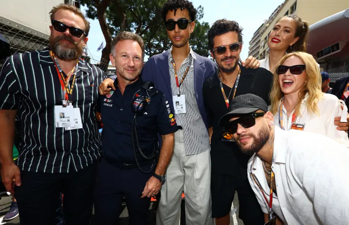 Hollywood glitz at the Monaco Grand Prix