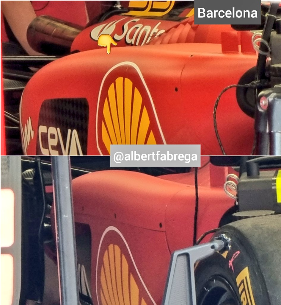 Ferrari debuts Red Bull-inspired sidepod upgrade for Spanish GP