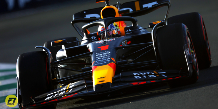 Max Verstappen in FP1 at the 2023 Saudi Arabian Grand Prix